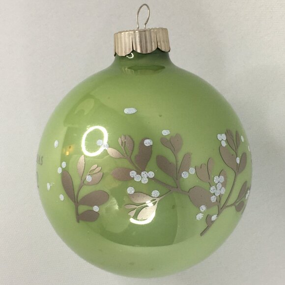 Martha Stewart Everyday Christmas Favorites Collector Ornament Green Floral 2002 - Picture 9 of 16